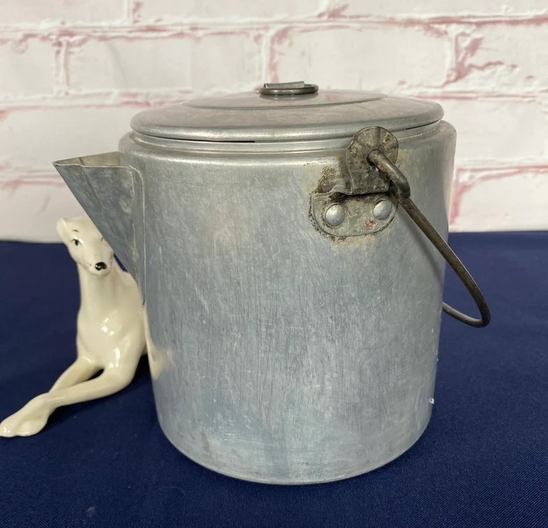 Vintage Camping Tea Kettle