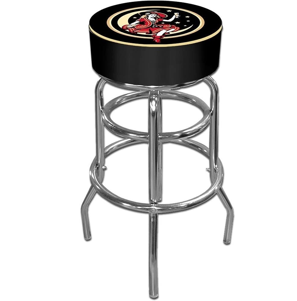 Vintage chrome bar stool