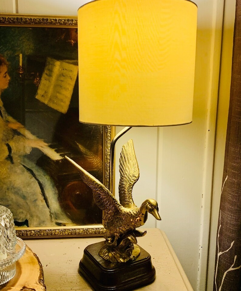 Vintage Duck Lamp