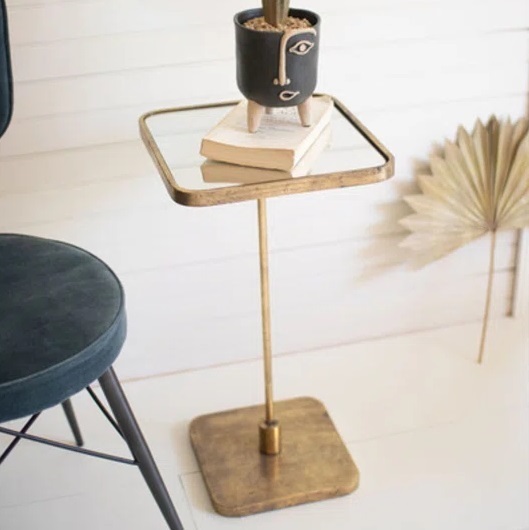 Vintage French Country Side Table