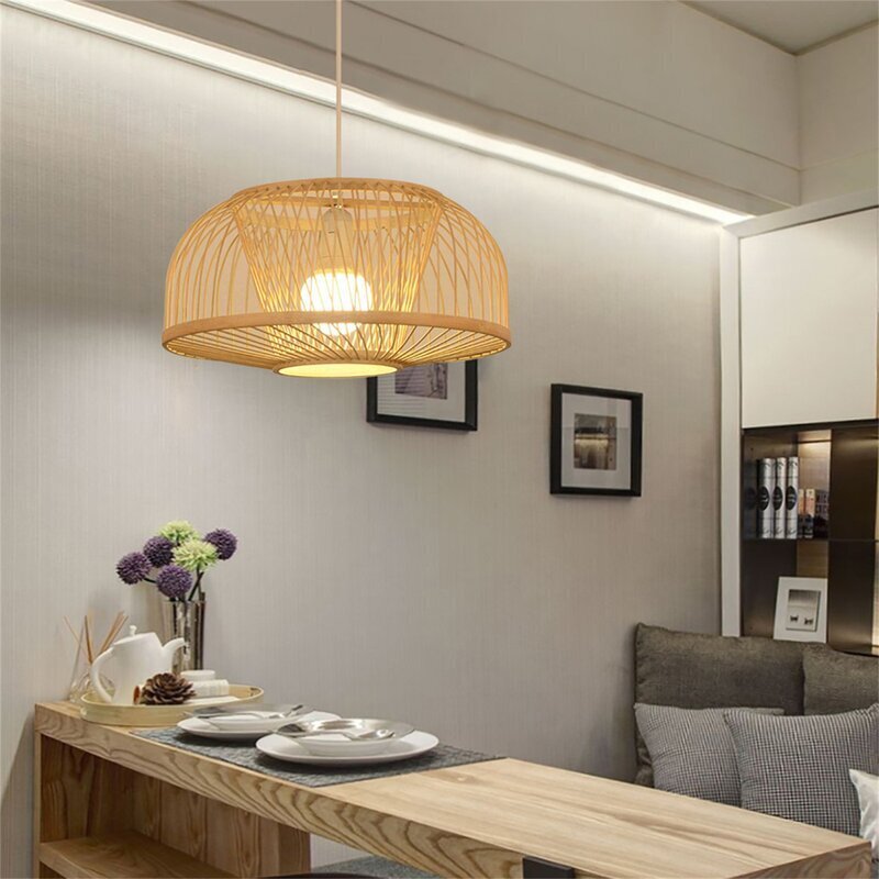 Vintage Romance Bamboo Pendant Light
