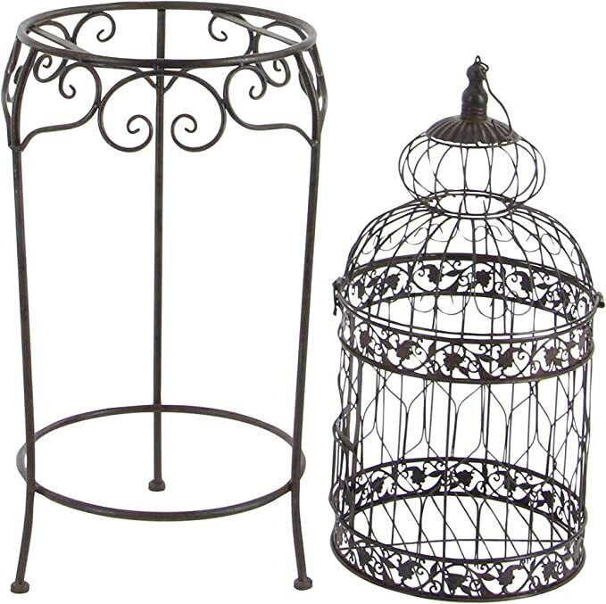 Vintage Style Large Dome Birdcage