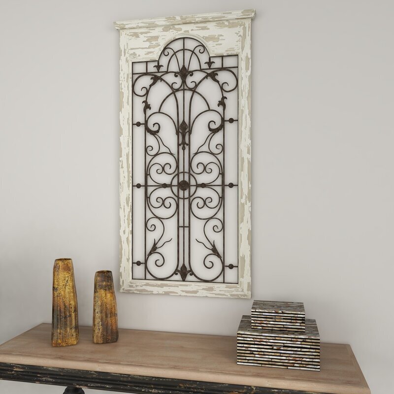 Vintage Window Large Outdoor Wall Decor Ideas