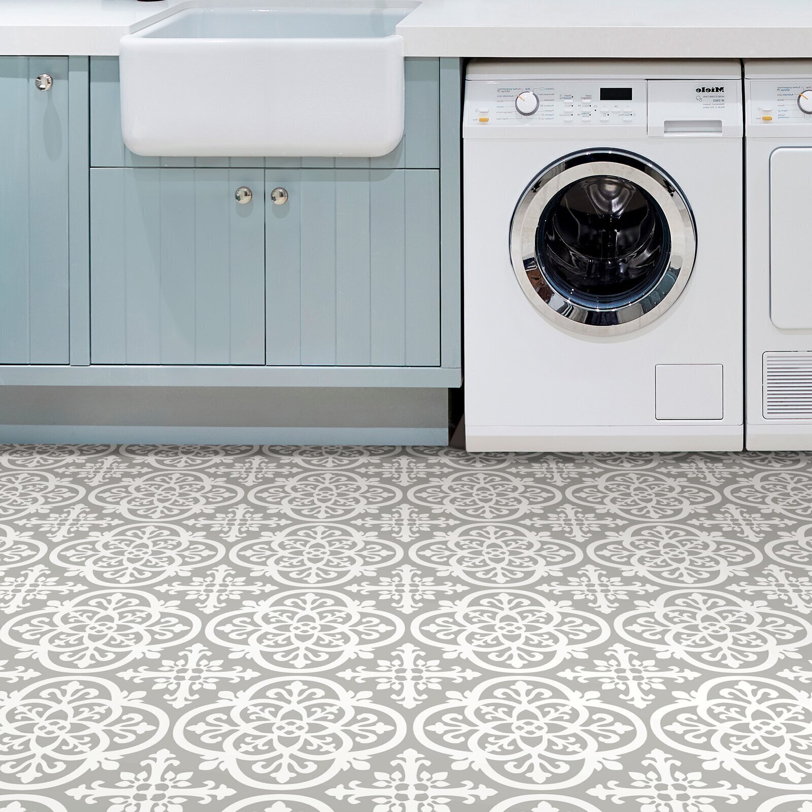 Vinyl Flooring with Gothic Flair