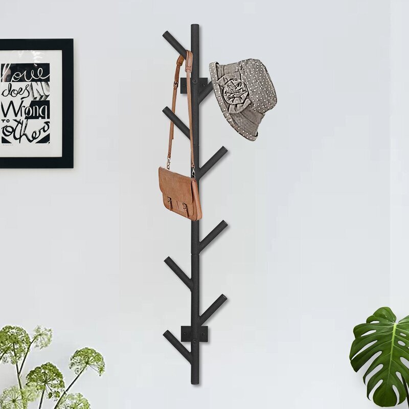 Wall Coat Tree Rack