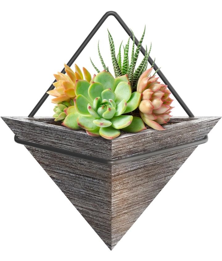 wall hanging fake plants