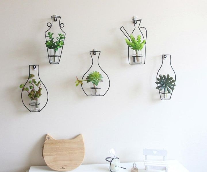 wall hanging herb planters