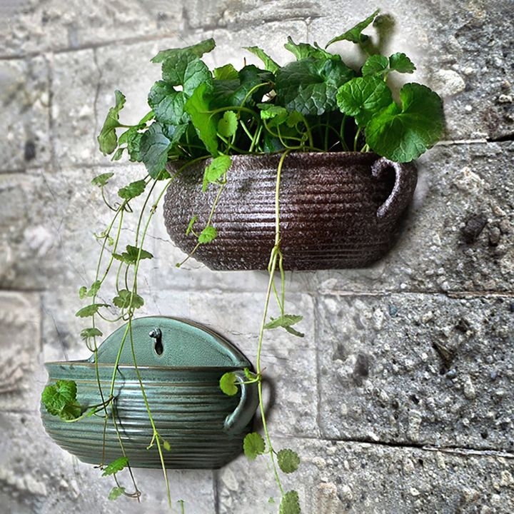 wall hanging planter basket