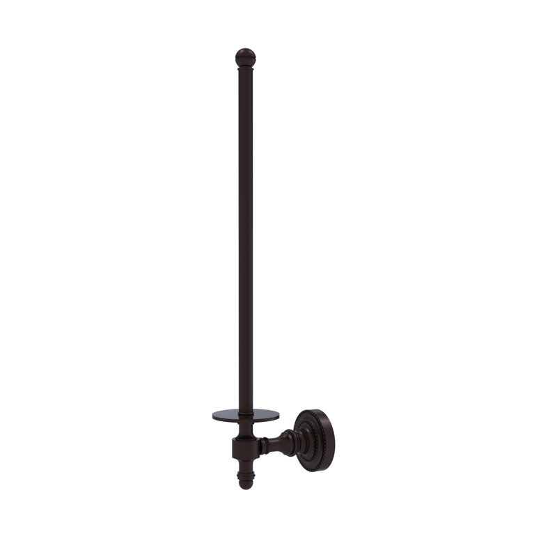 Wall mounted antique bronze paper towel holder
