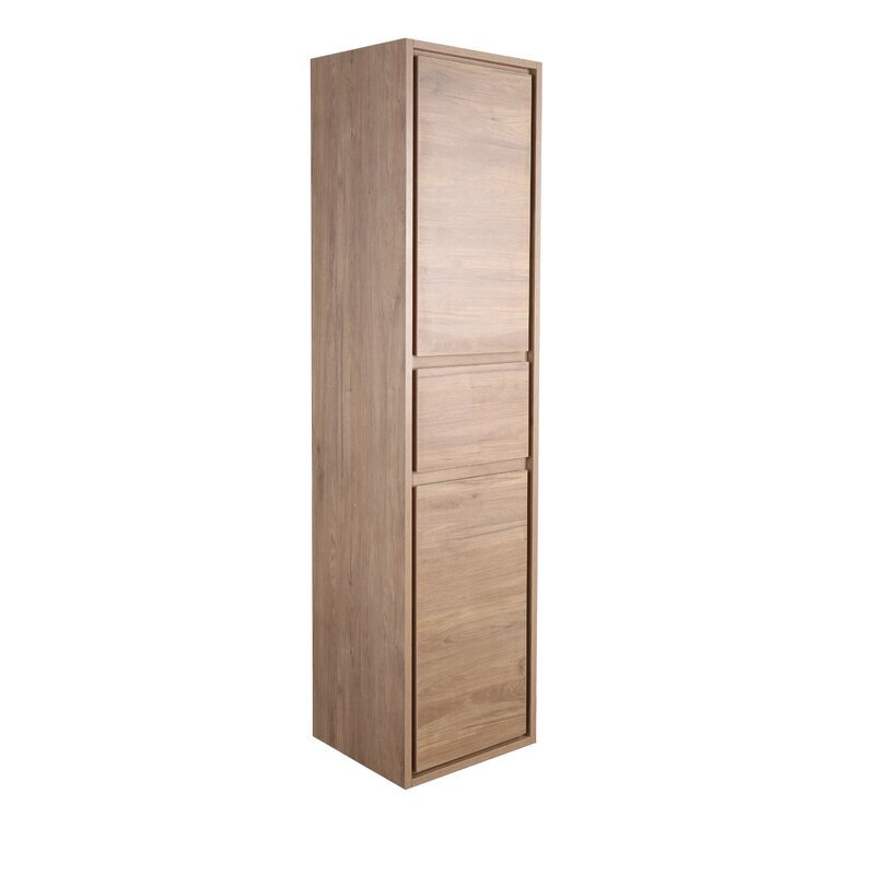 Wall Mounted Linen Cabinet With Drawer