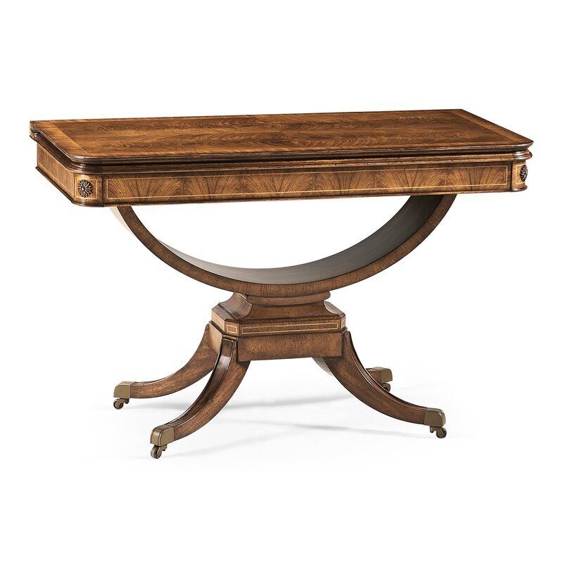 Walnut wood multi game table