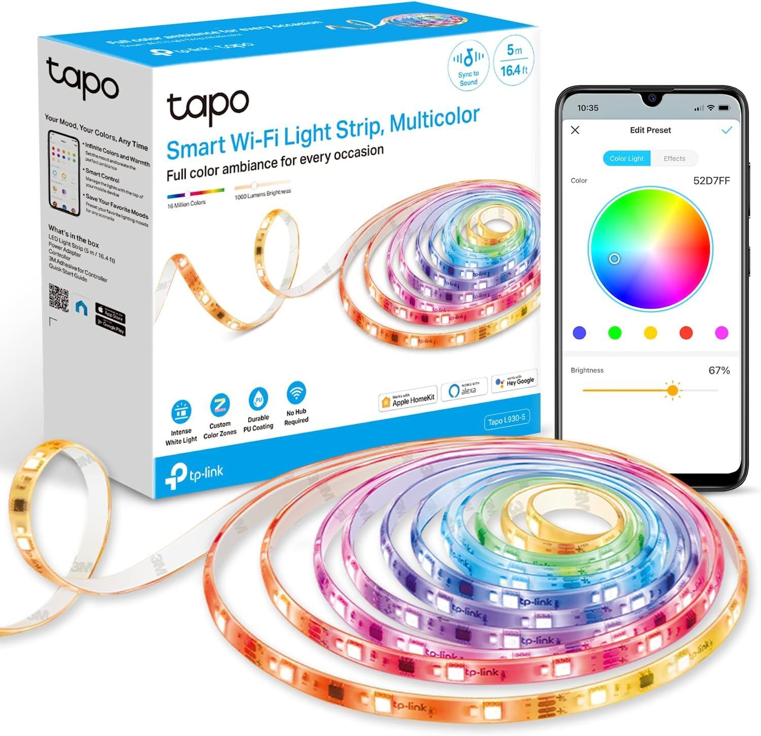 Water resistant gaming light strips