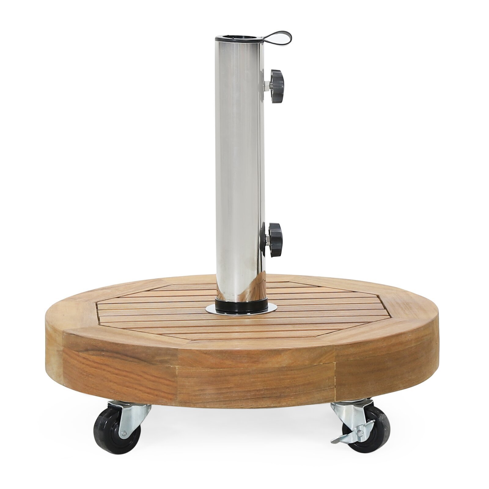 Wheeled Concrete Patio Umbrella Stand