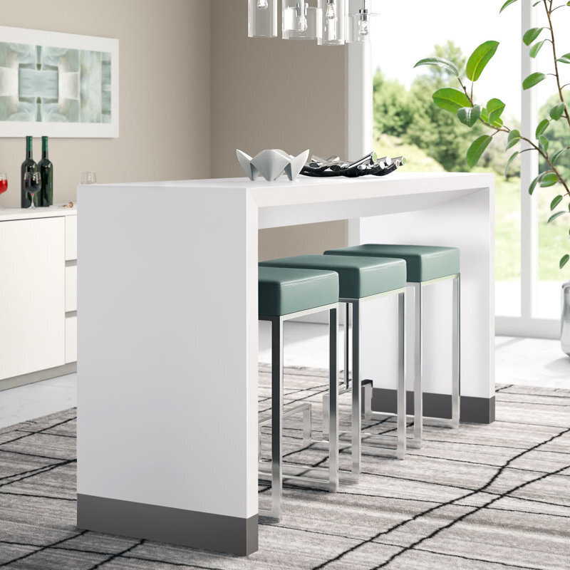 White Counter-Height Tables