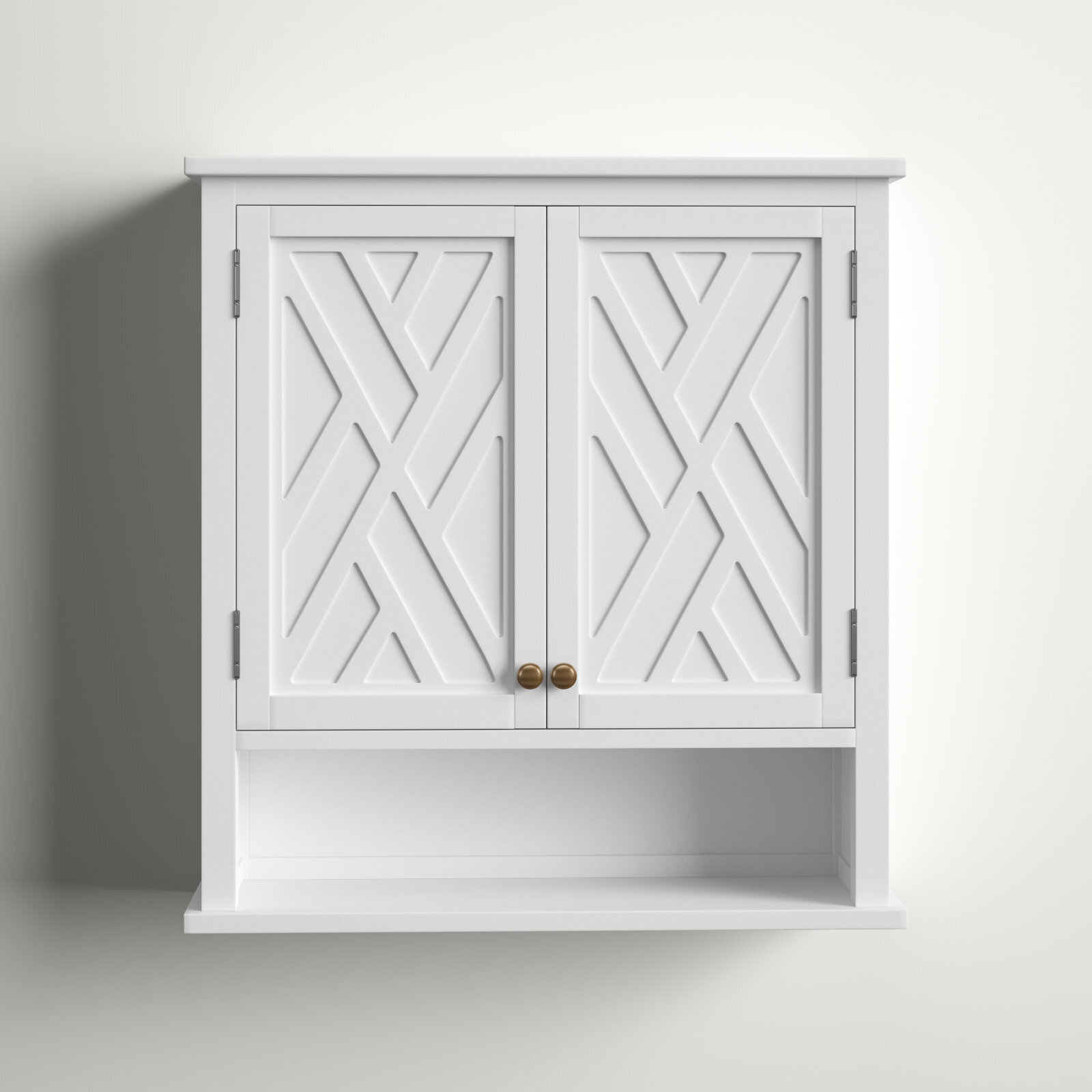 White Modern Wall Cabinets