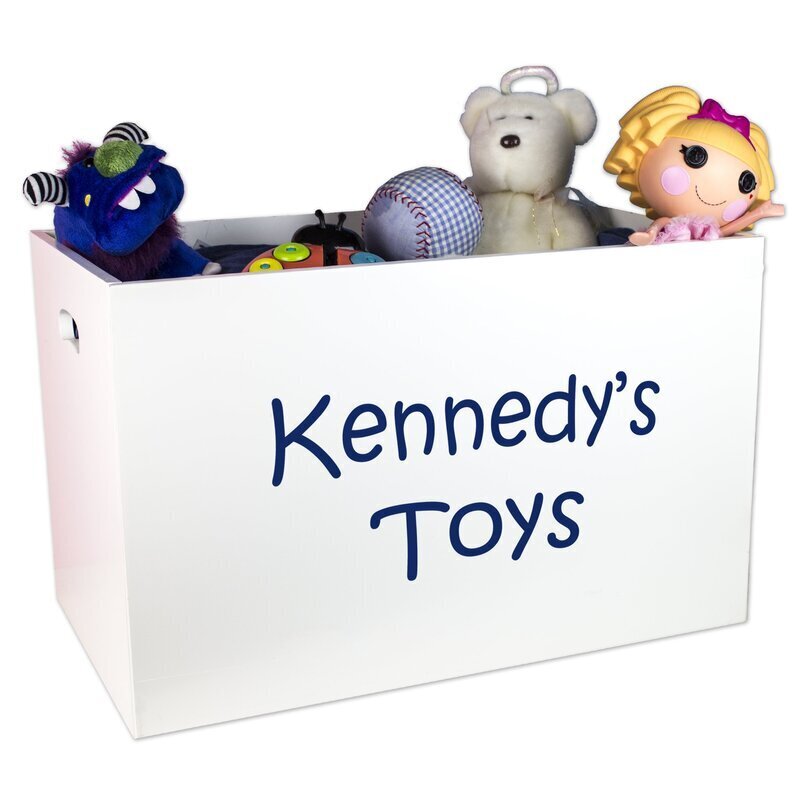 White Toy Chest