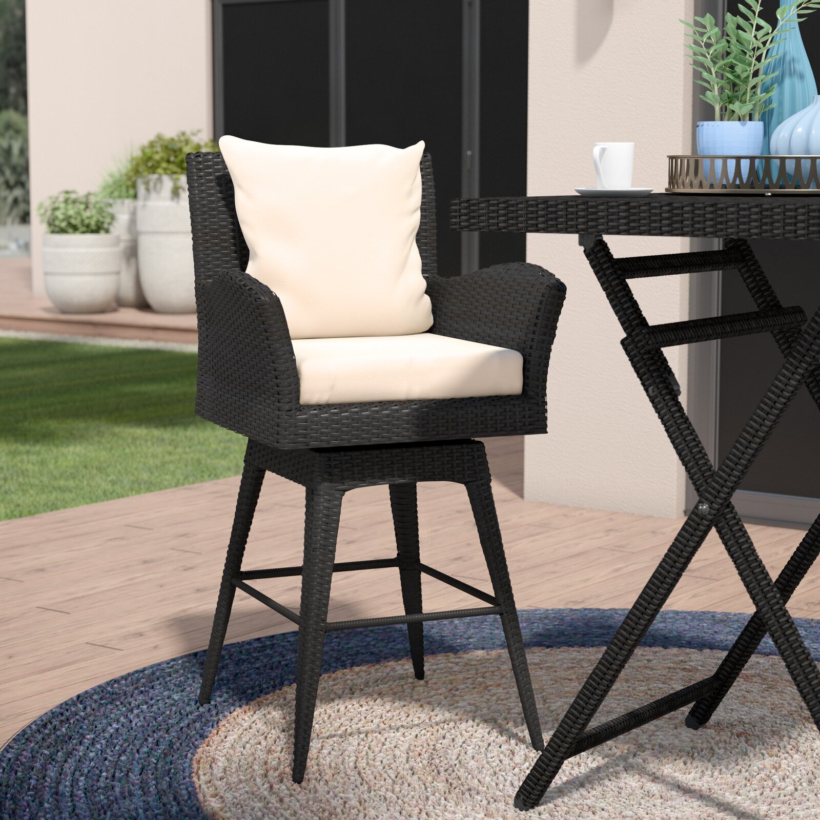 Outdoor Swivel Bar Stools