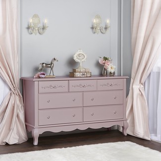 Pink Gradient Three Drawer Girls' Dresser | Foter Pink Gradient Three Drawer Girls' Dresser | Foter