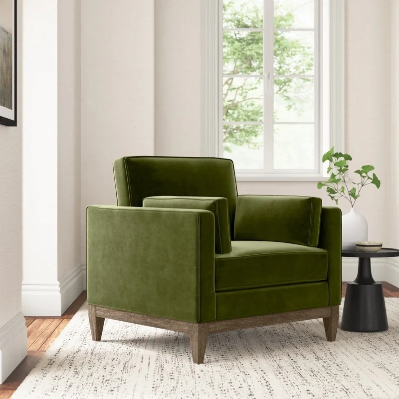 Green Velvet Chair