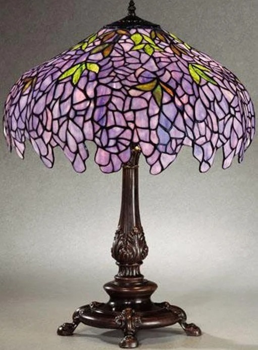 Purple Tiffany Lamp