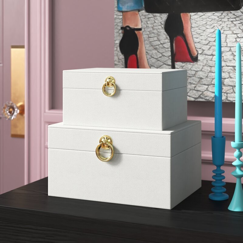Wood and Gold Box