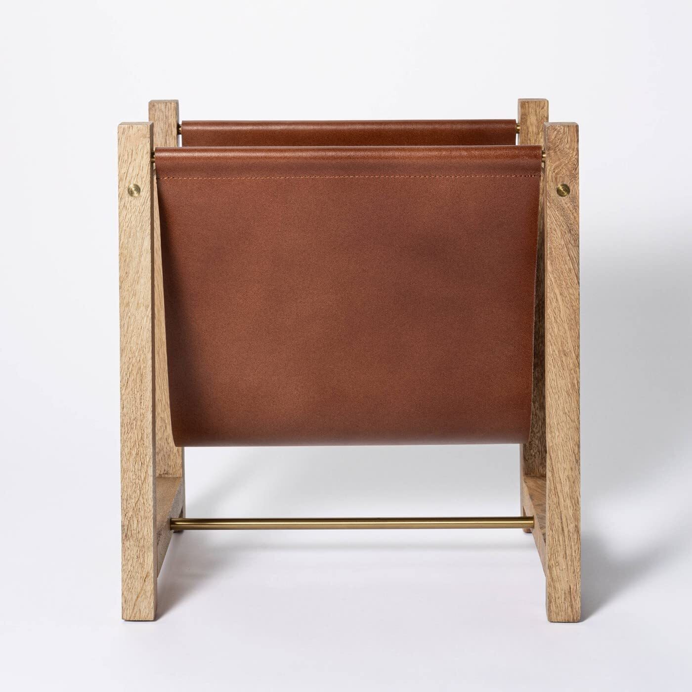 Leather Magazine Holder