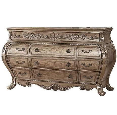 Wooden Accent Bombay Chest