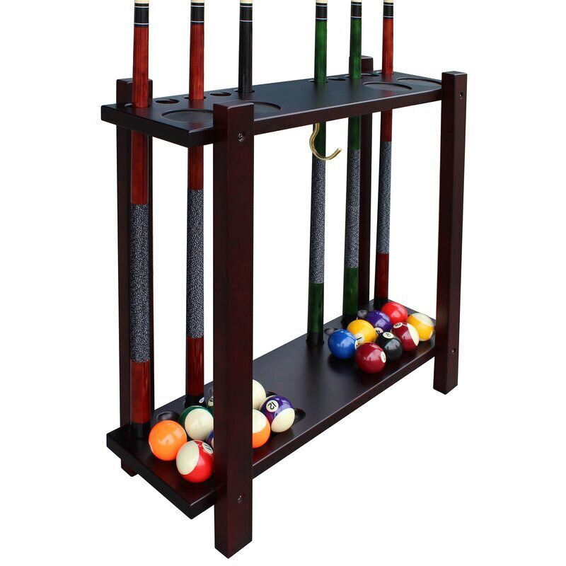 Wooden Cue Rack