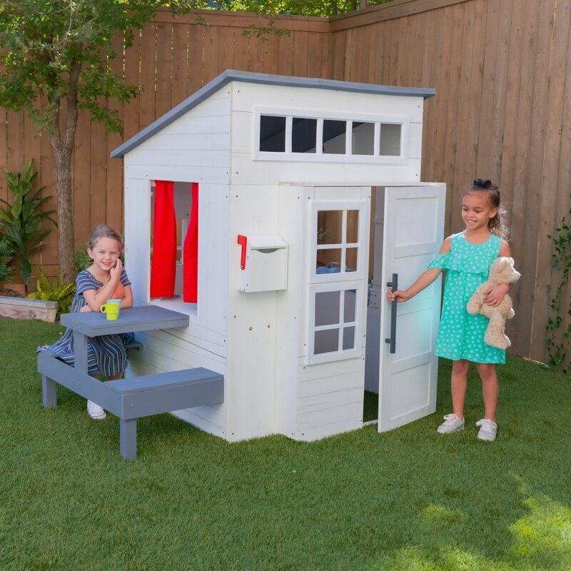 Wooden Indoor/Outdoor Playhouse