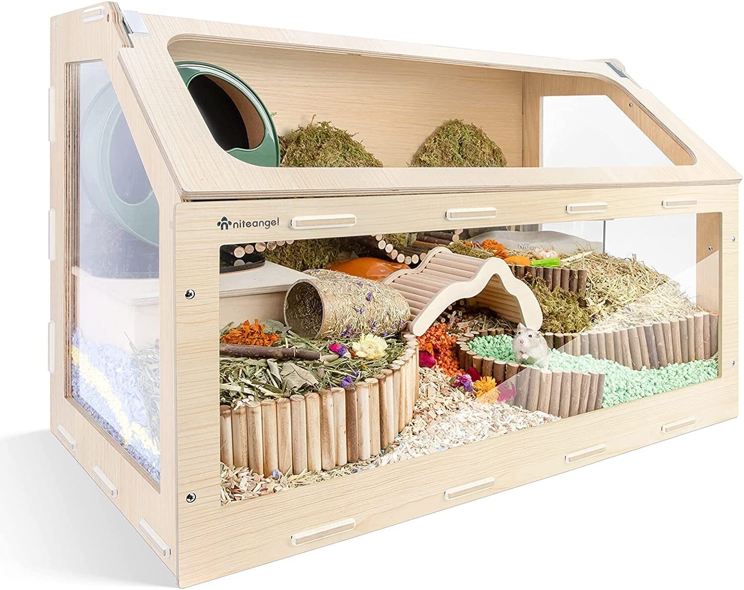 Wooden Small Animal Cage