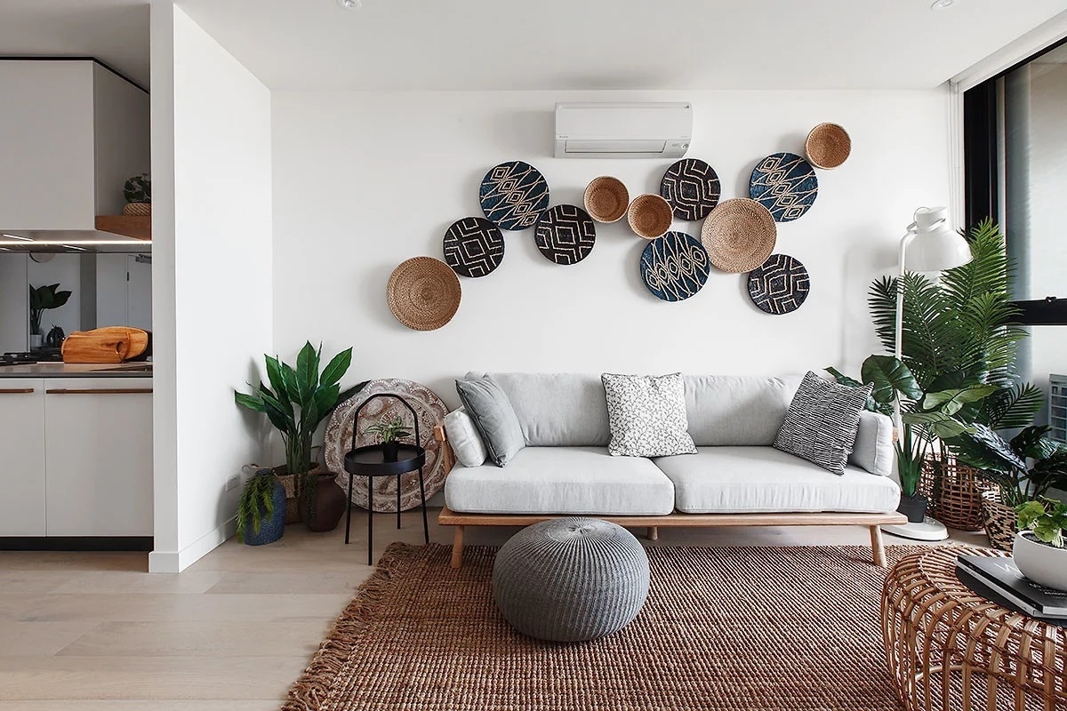 Woven Basket Wall Decor