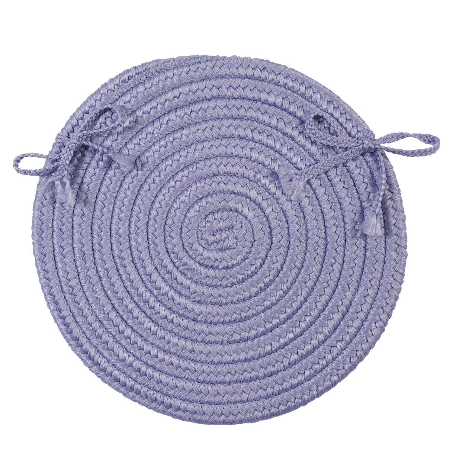 Woven Purple Patio Cushion