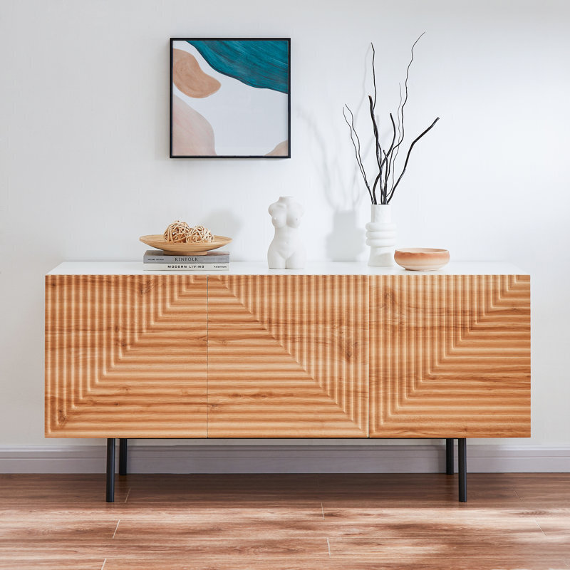 Zen Garden Inspired TV Stand