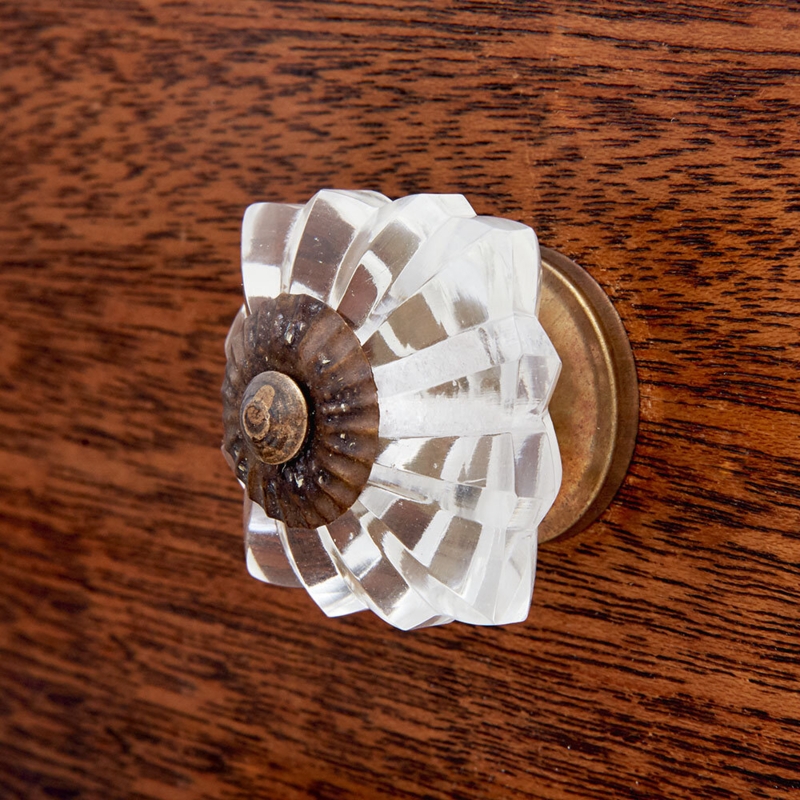 Vintage Metal Drawer Pulls and Backplates