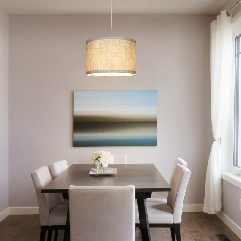 1 - Light Single Drum Pendant