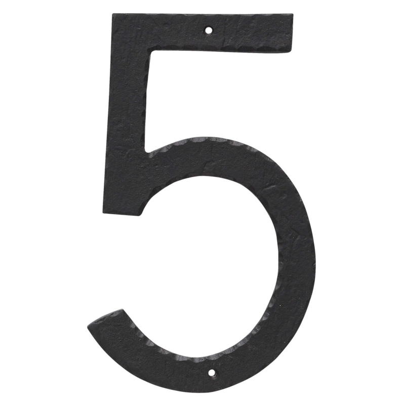 Textured House Number