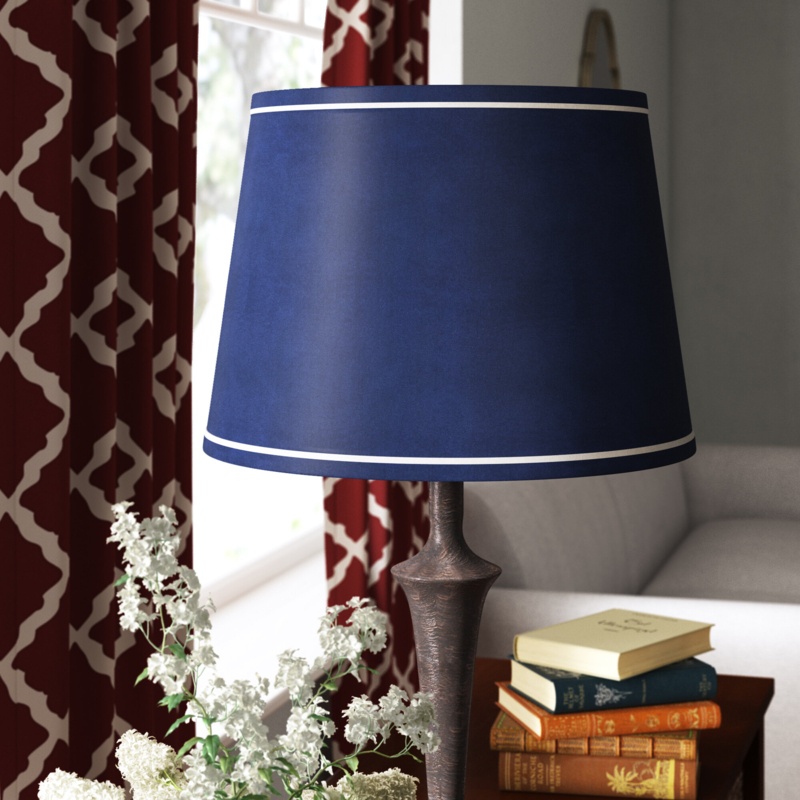 10'' H x 14'' W Cotton Drum Lamp Shade ( Spider )