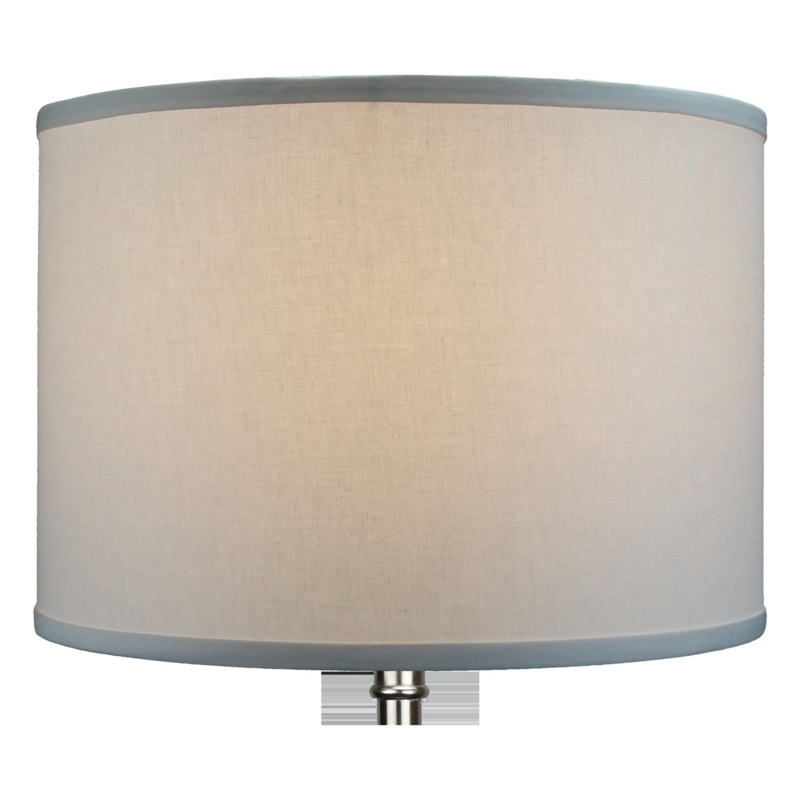 11'' H x 16'' W Linen Drum Lamp Shade ( Spider )
