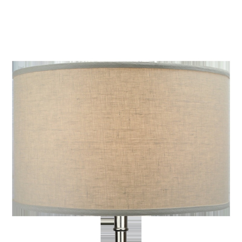 11'' H x 18'' W Linen Drum Lamp Shade ( Spider )