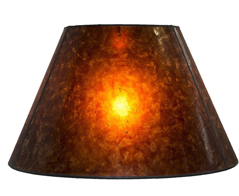 12'' W Mica Empire Lamp Shade ( Spider )