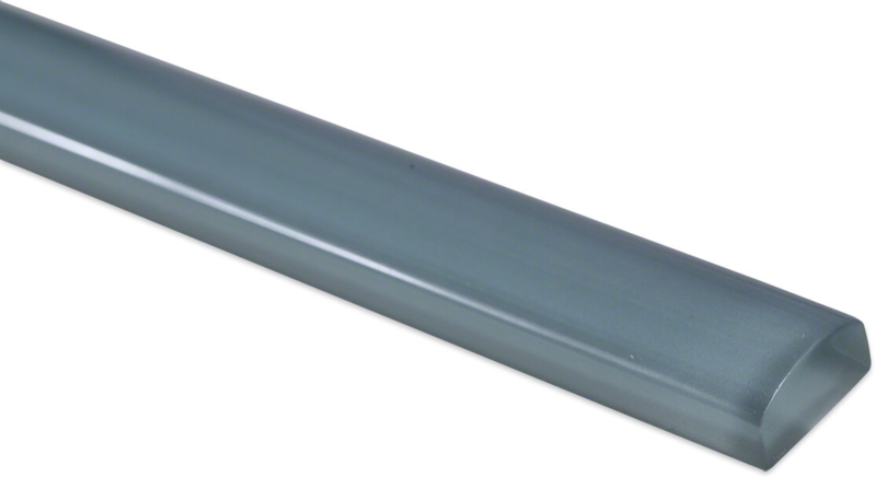 Half-Round Glass Pencil Liner Tile