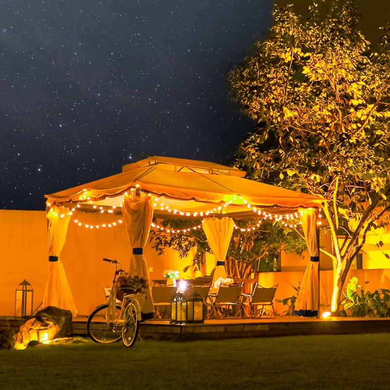 13 Ft. W X 10 Ft. D Steel Patio Gazebo