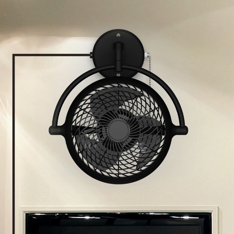13" Wall Mounted Fan with Folding Arm