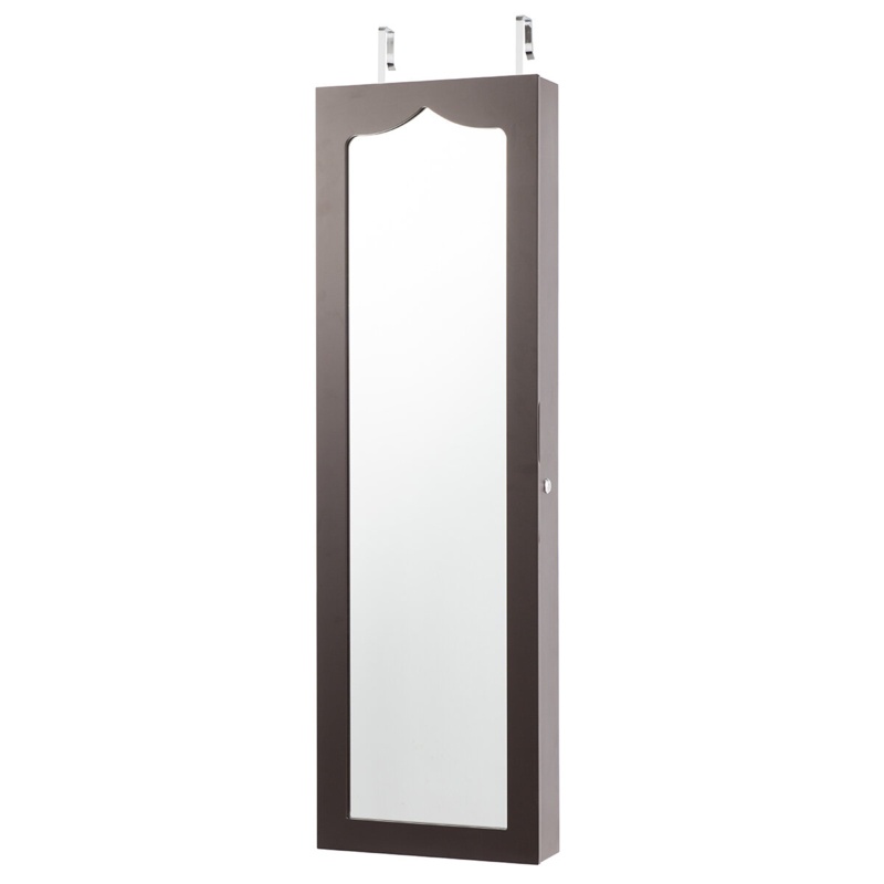 14.5'' Wide Jewelry Armoire with Mirror