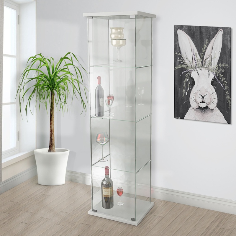 16.91'' Wide Curio Cabinet