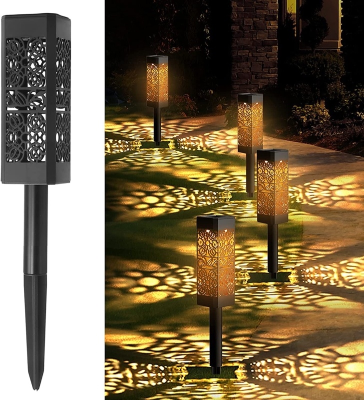 17.6" Solar Powered Integrated LED Outdoor Lantern