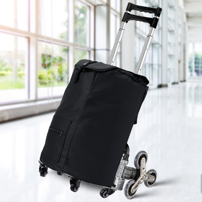 Folding Hand Truck with Stair Climbing Features