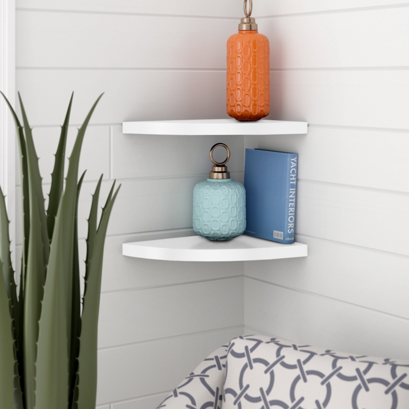 2 Piece Corner Shelf