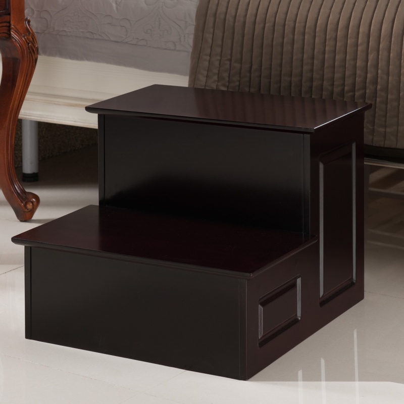 Solid Wood Step Stool for Adults