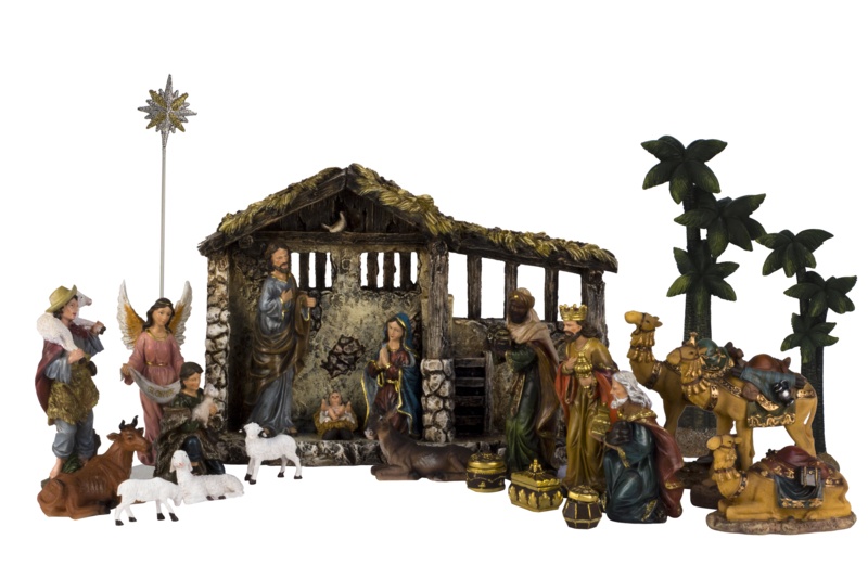 21 Piece Nativity Set